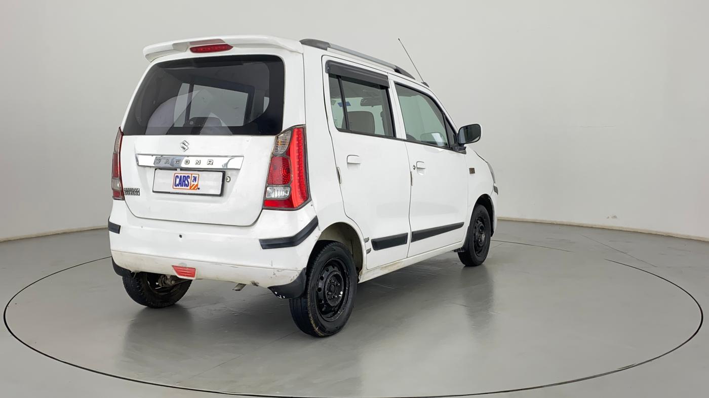 2018 Maruti Wagon R 1.0 LXI CNG, CNG, Manual, 27,939 km, Right Back Diagonal