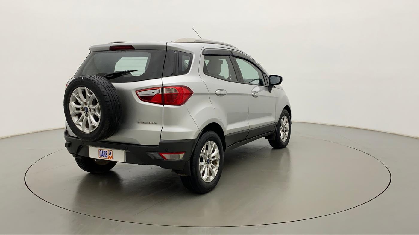 2015 Ford Ecosport TITANIUM 1.5L PETROL AT, Petrol, Automatic, 78,718 km, Right Back Diagonal