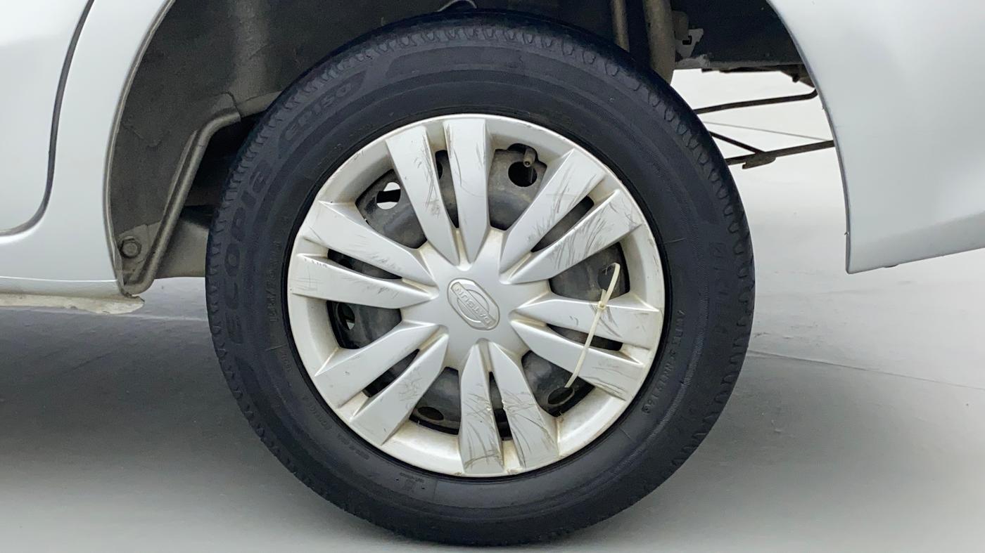 2015 Datsun Go Plus T, Petrol, Manual, 30,191 km, Left Rear Wheel