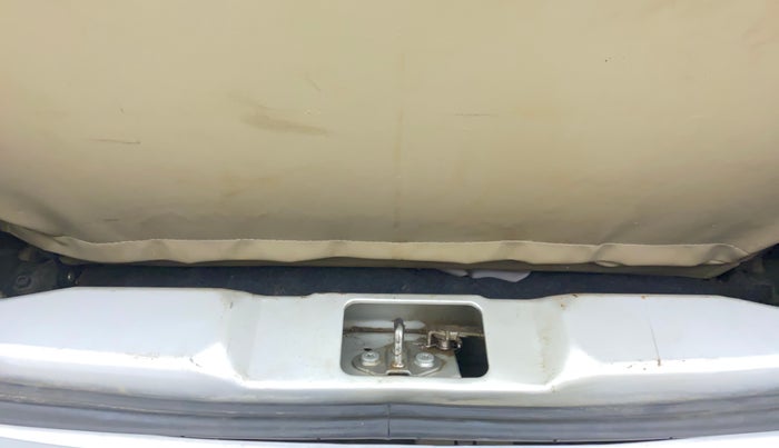 2015 Datsun Go Plus T, Petrol, Manual, 30,191 km, Boot Inside