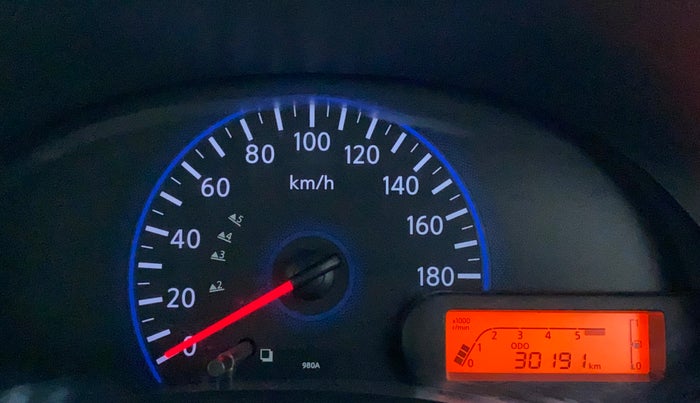 2015 Datsun Go Plus T, Petrol, Manual, 30,191 km, Odometer Image
