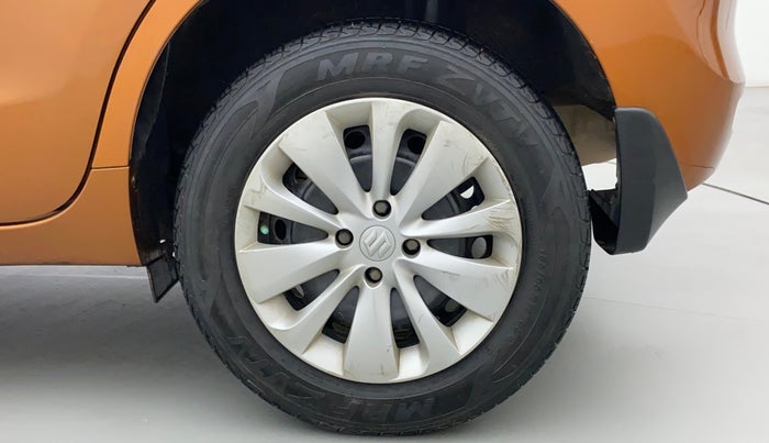 2017 Maruti Baleno DELTA PETROL 1.2, Petrol, Manual, 57,272 km, Left Rear Wheel
