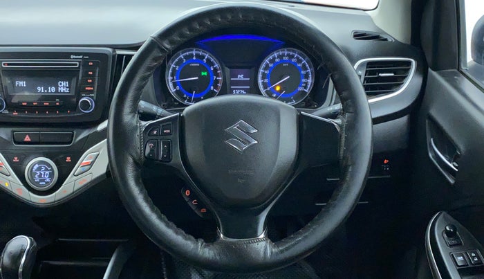 2017 Maruti Baleno DELTA PETROL 1.2, Petrol, Manual, 57,272 km, Steering Wheel Close Up