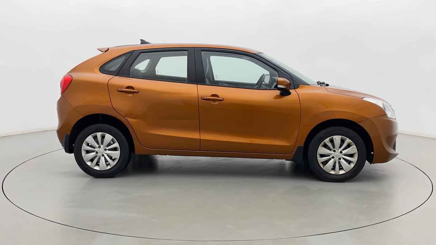 2017 Maruti Baleno DELTA PETROL 1.2, Petrol, Manual, 57,272 km, Right Side View