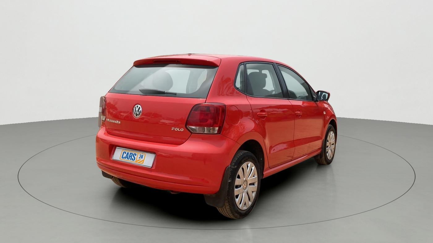 2014 Volkswagen Polo COMFORTLINE 1.2L PETROL, Petrol, Manual, 40,553 km, Right Back Diagonal