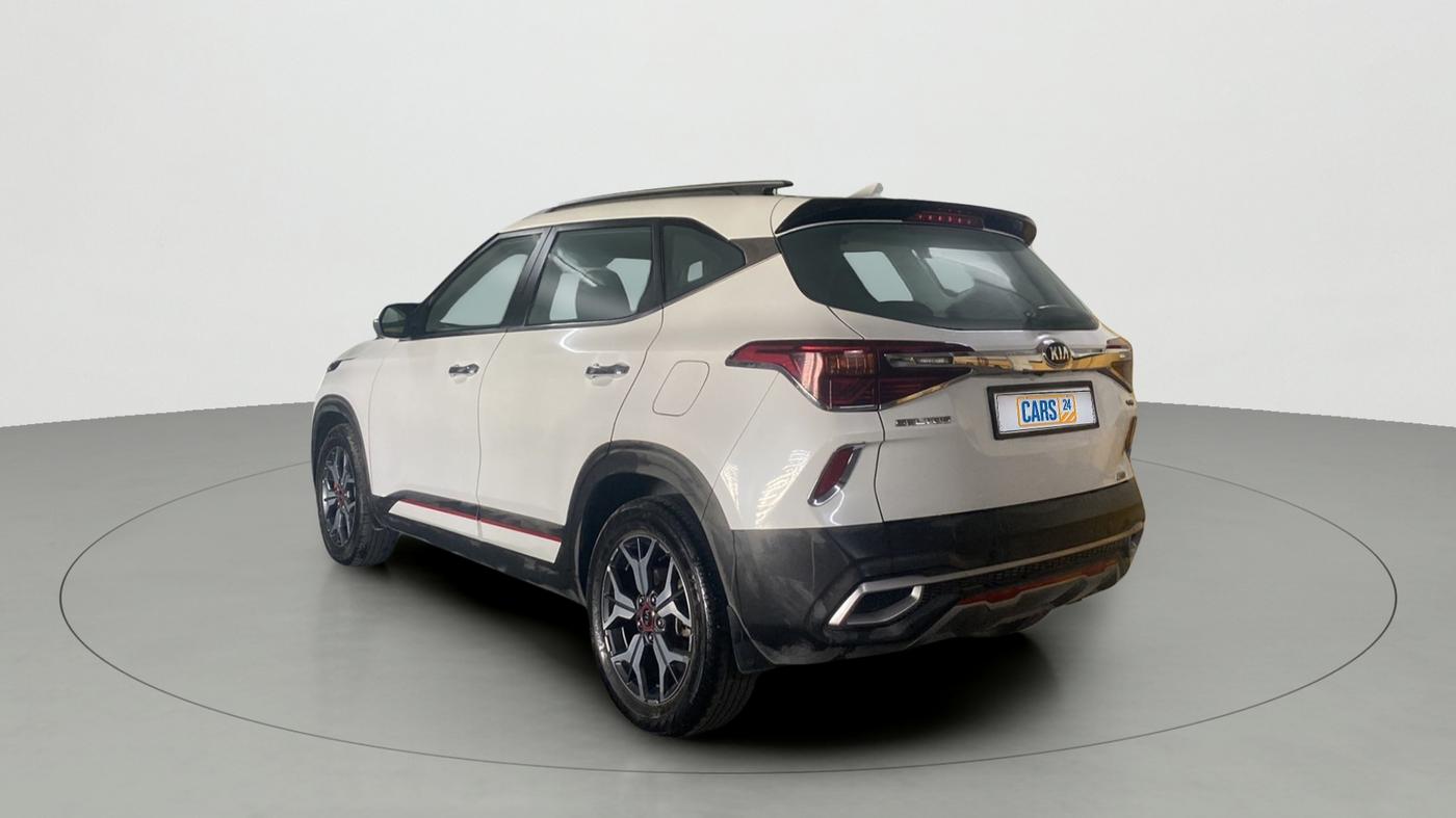 2021 KIA SELTOS GTX PLUS DCT 1.4 PETROL, Petrol, Automatic, 45,731 km, Left Back Diagonal