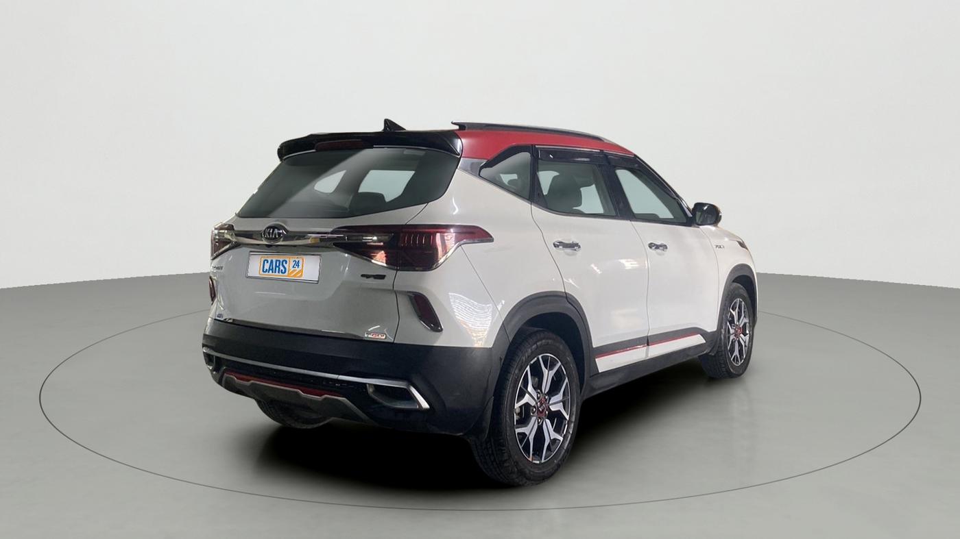 2019 KIA SELTOS GTX PLUS DCT 1.4 PETROL, Petrol, Automatic, 64,946 km, Right Back Diagonal