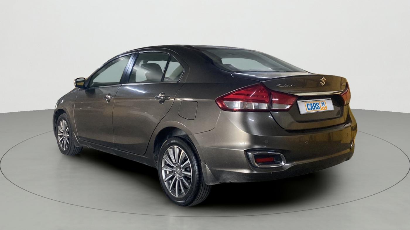 2019 Maruti Ciaz ALPHA  AT 1.5 SHVS PETROL, Petrol, Automatic, 29,473 km, Left Back Diagonal