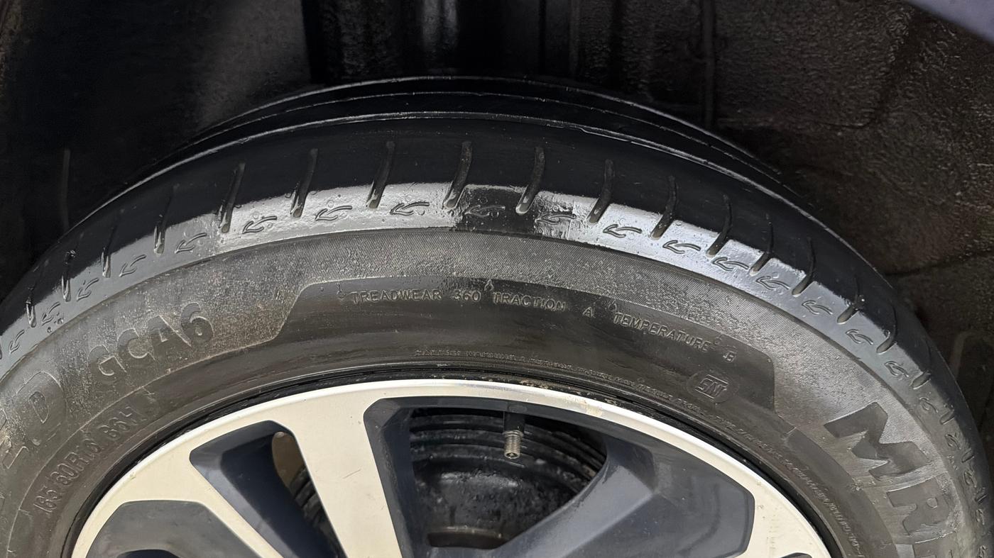 2023 Tata ALTROZ XZ CNG, CNG, Manual, 56,900 km, Right Rear Tyre Tread