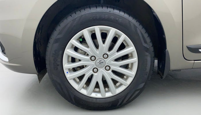 2022 Maruti Dzire ZXI CNG, CNG, Manual, 22,396 km, Left Front Wheel