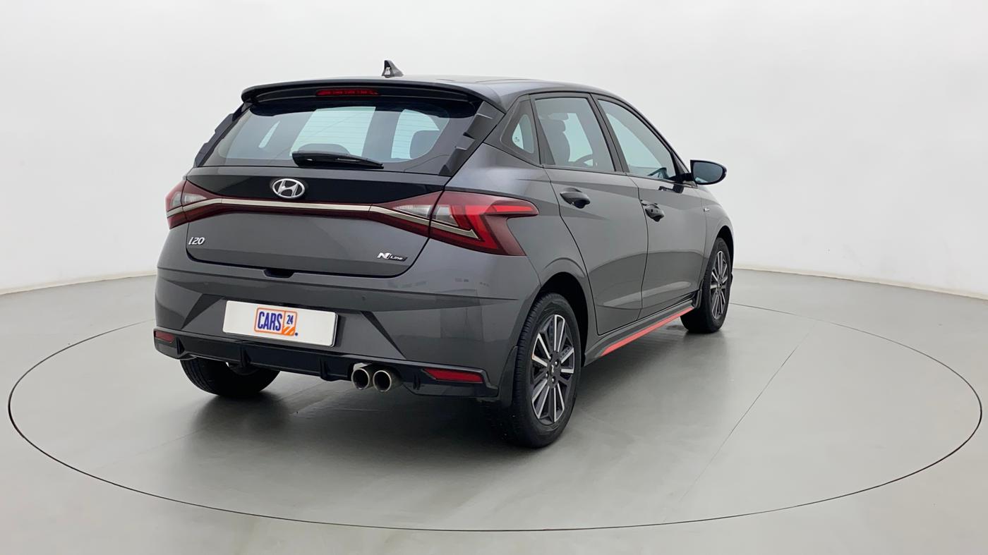 2022 Hyundai NEW I20 N LINE N8 1.0 TURBO GDI DCT, Petrol, Automatic, 29,718 km, Right Back Diagonal