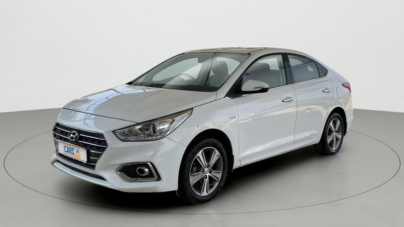 2018 Hyundai Verna 1.6 VTVT SX (O) AT, Petrol, Automatic, 41,866 km, Left Front Diagonal