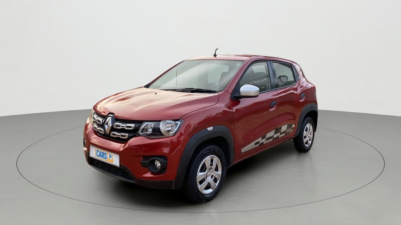 2017 Renault Kwid 1.0 RXT Opt, Petrol, Manual, 35,417 km, Left Front Diagonal