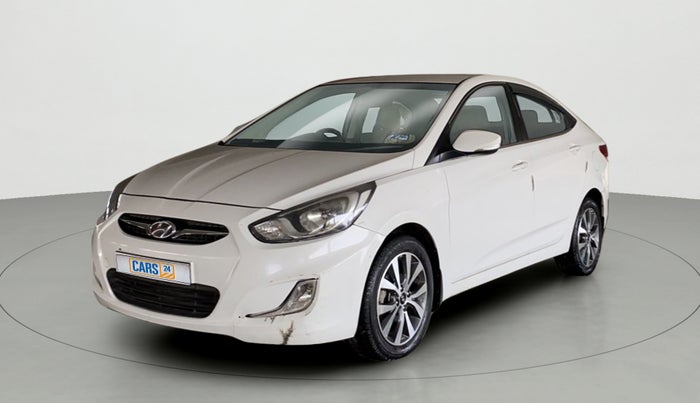 2014 Hyundai Verna FLUIDIC 1.6 CRDI SX, Diesel, Manual, 61,591 km, Left Front Diagonal
