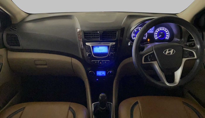 2014 Hyundai Verna FLUIDIC 1.6 CRDI SX, Diesel, Manual, 61,591 km, Dashboard