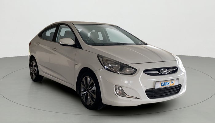 2014 Hyundai Verna FLUIDIC 1.6 CRDI SX, Diesel, Manual, 61,591 km, Right Front Diagonal