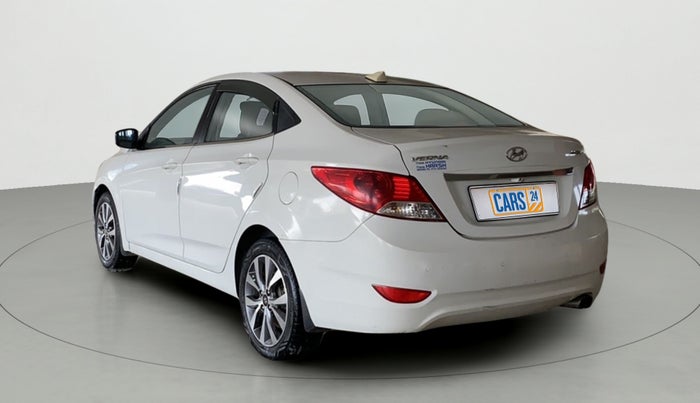 2014 Hyundai Verna FLUIDIC 1.6 CRDI SX, Diesel, Manual, 61,591 km, Left Back Diagonal