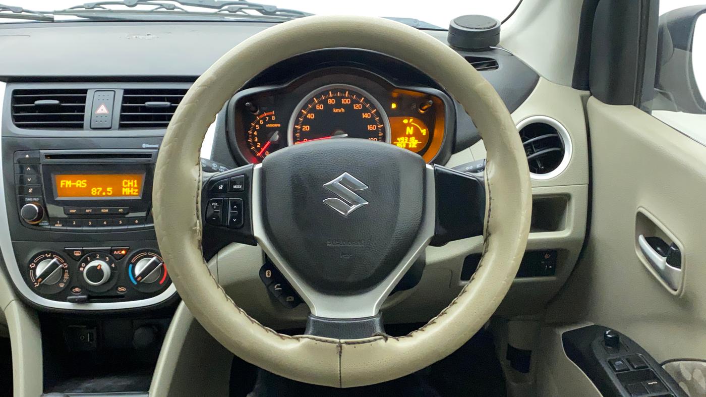 2017 Maruti Celerio ZXI AMT, Petrol, Automatic, 49,450 km, Steering Wheel Close Up