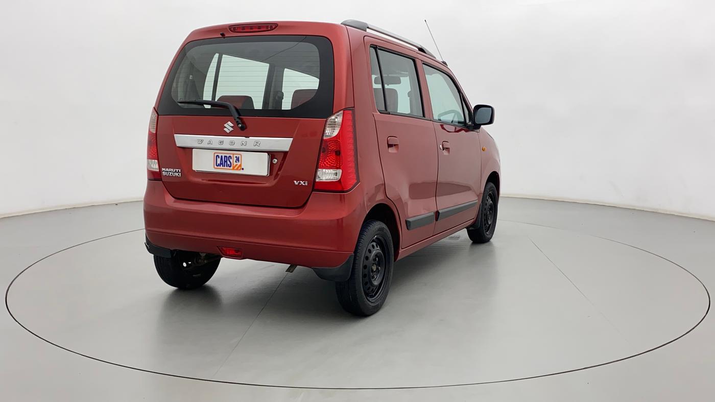 2016 Maruti Wagon R 1.0 VXI, Petrol, Manual, 58,708 km, Right Back Diagonal