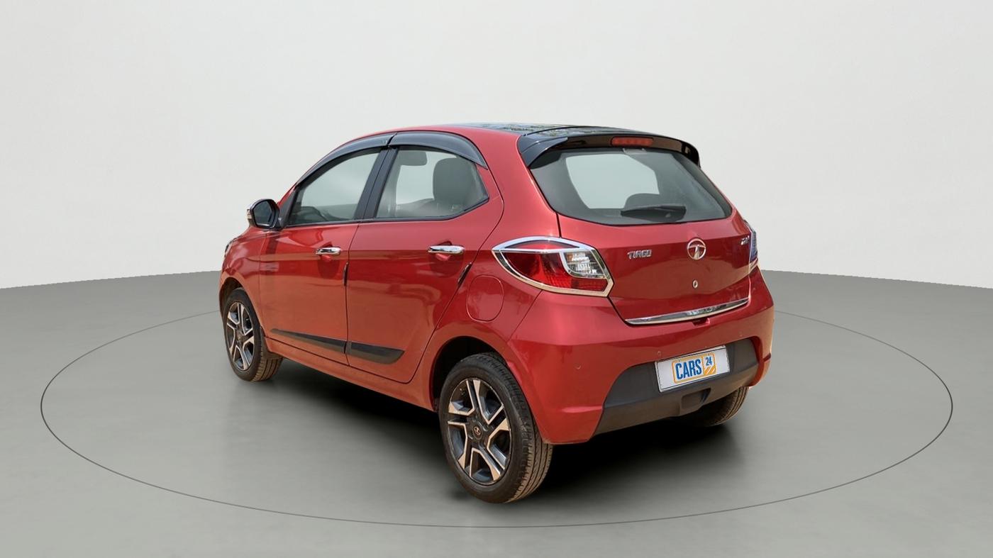 2019 Tata Tiago XZA PLUS DUAL TONE PETROL, Petrol, Automatic, 20,116 km, Left Back Diagonal