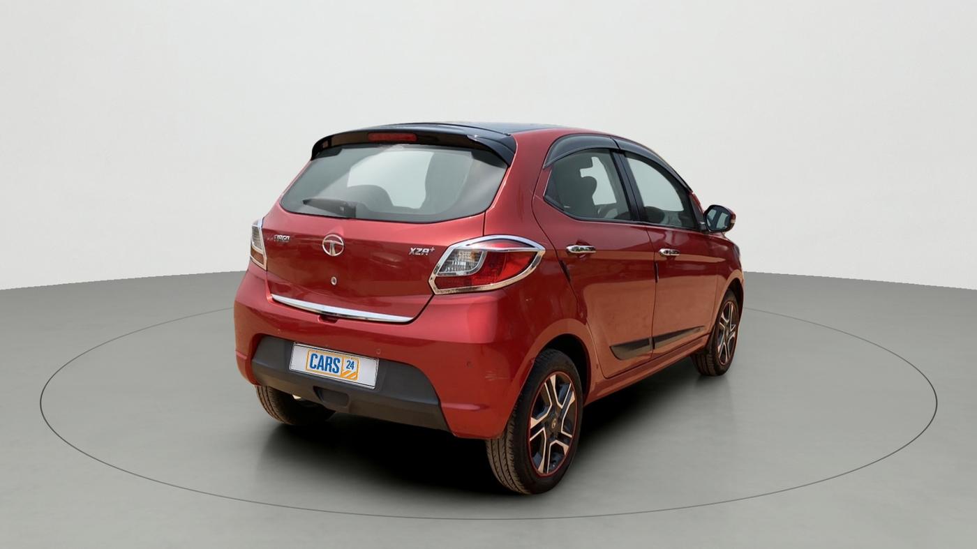 2019 Tata Tiago XZA PLUS DUAL TONE PETROL, Petrol, Automatic, 20,116 km, Right Back Diagonal