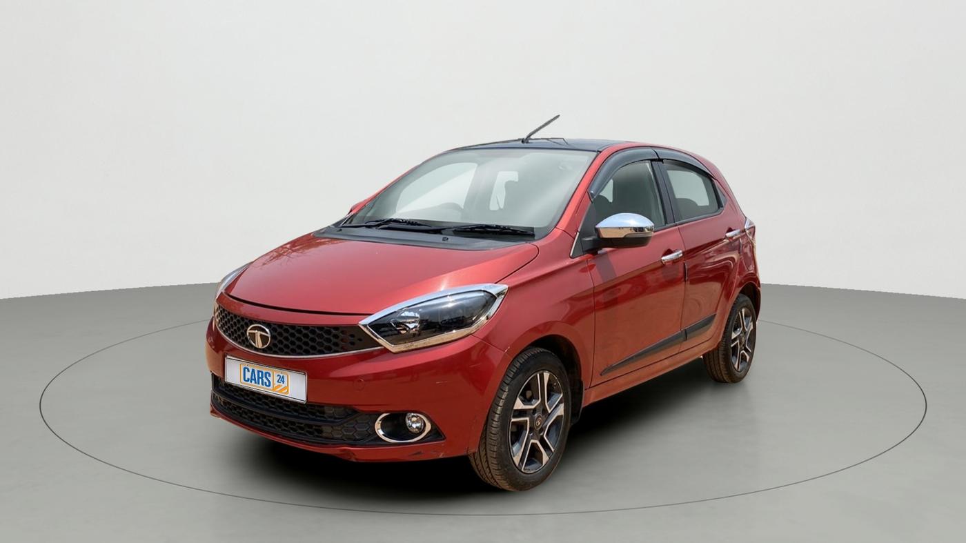 2019 Tata Tiago XZA PLUS DUAL TONE PETROL, Petrol, Automatic, 20,116 km, Left Front Diagonal