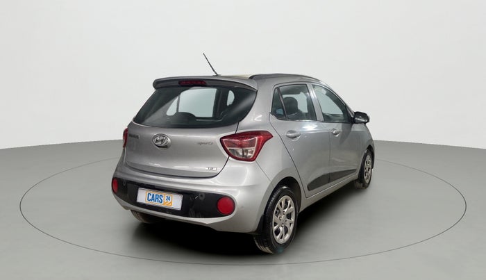 2019 Hyundai Grand i10 SPORTZ 1.2 KAPPA VTVT, Petrol, Manual, 9,443 km, Right Back Diagonal
