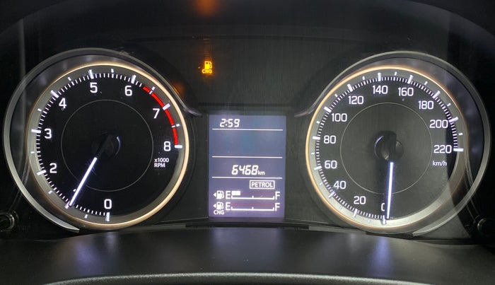 2022 Maruti Ertiga VXI CNG, CNG, Manual, 6,468 km, Odometer Image