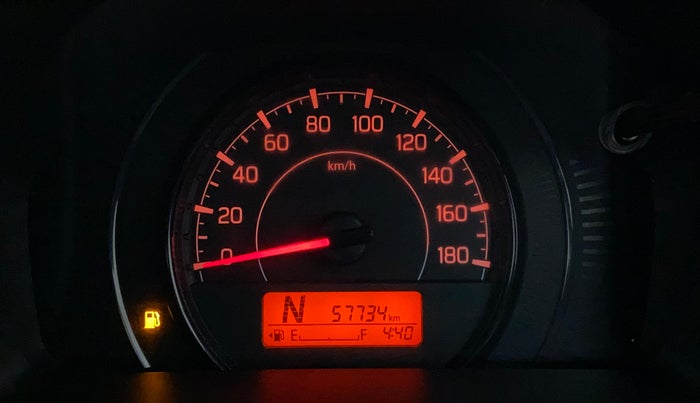 2019 Maruti New Wagon-R VXI (O) 1.0 AMT , Petrol, Automatic, 57,734 km, Odometer Image