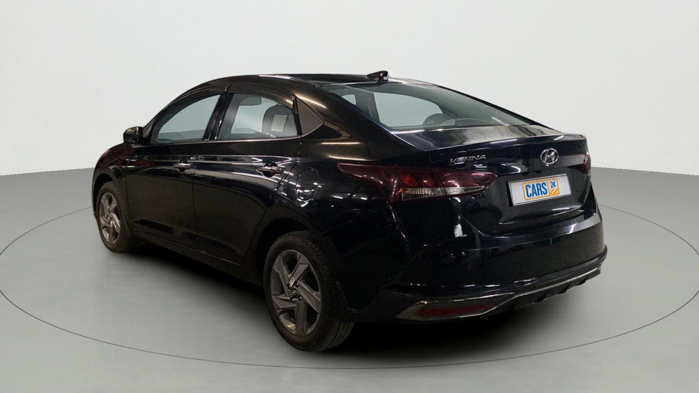 2022 Hyundai Verna SX 1.5 VTVT, Petrol, Manual, 4,591 km, Left Back Diagonal