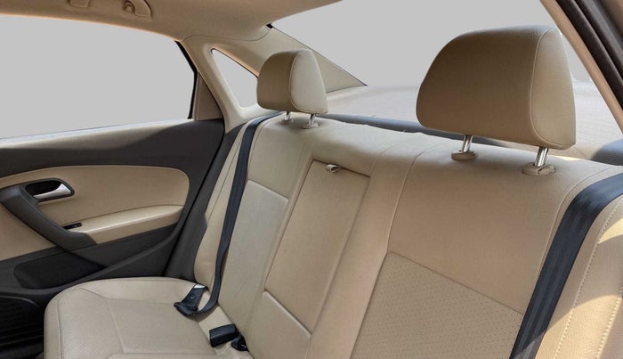 2017 Volkswagen Vento HIGHLINE PLUS 1.2 AT 16 ALLOY, Petrol, Automatic, 32,488 km, Right Side Rear Door Cabin