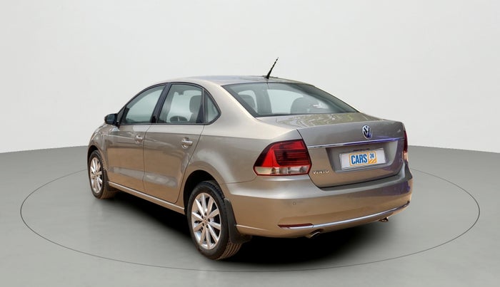 2017 Volkswagen Vento HIGHLINE PLUS 1.2 AT 16 ALLOY, Petrol, Automatic, 32,488 km, Left Back Diagonal