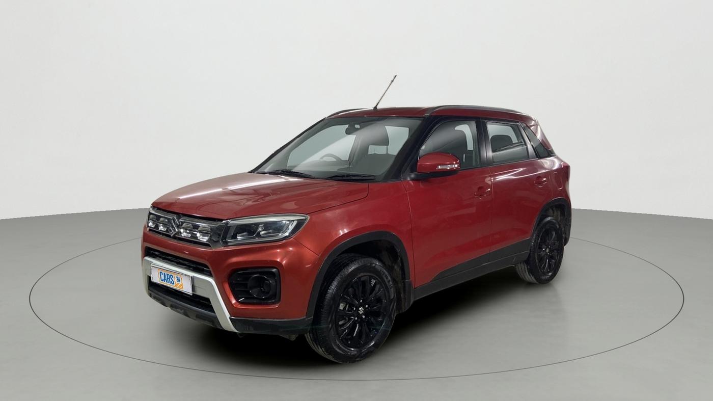 2021 Maruti Vitara Brezza ZXI, Petrol, Manual, 7,689 km, Left Front Diagonal