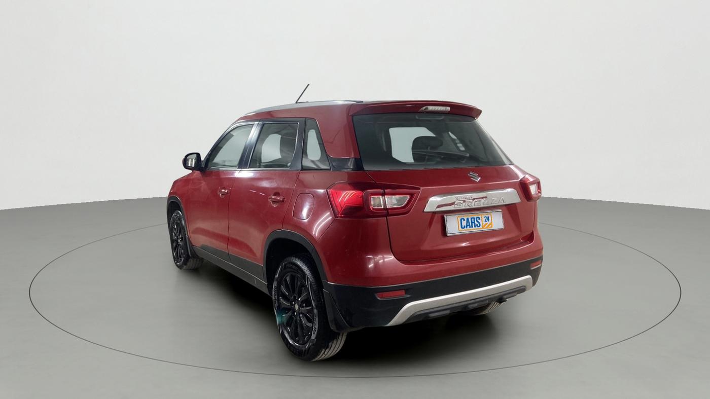 2021 Maruti Vitara Brezza ZXI, Petrol, Manual, 7,689 km, Left Back Diagonal