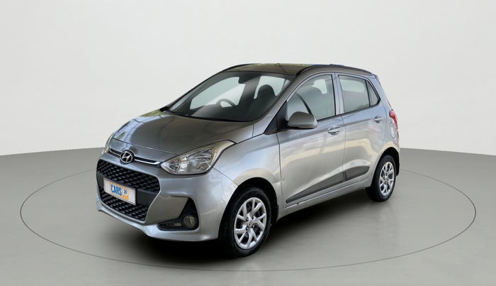 2019 Hyundai Grand i10 SPORTZ 1.2 KAPPA VTVT, Petrol, Manual, 20,552 km, Left Front Diagonal