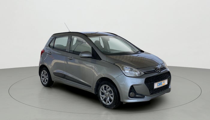 2019 Hyundai Grand i10 SPORTZ 1.2 KAPPA VTVT, Petrol, Manual, 20,552 km, Right Front Diagonal