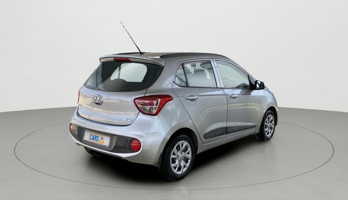 2019 Hyundai Grand i10 SPORTZ 1.2 KAPPA VTVT, Petrol, Manual, 20,552 km, Right Back Diagonal