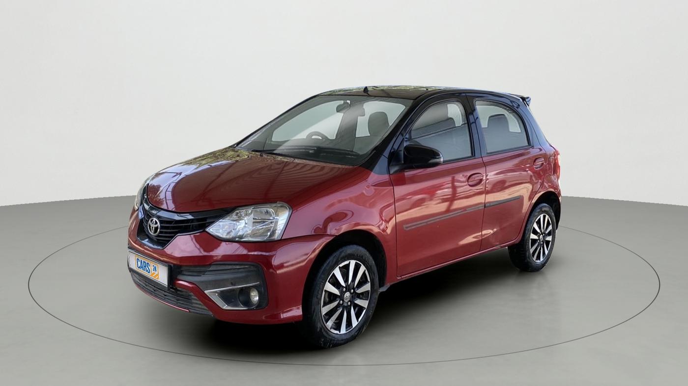 2018 Toyota Etios Liva VXD, Diesel, Manual, 90,821 km, Left Front Diagonal