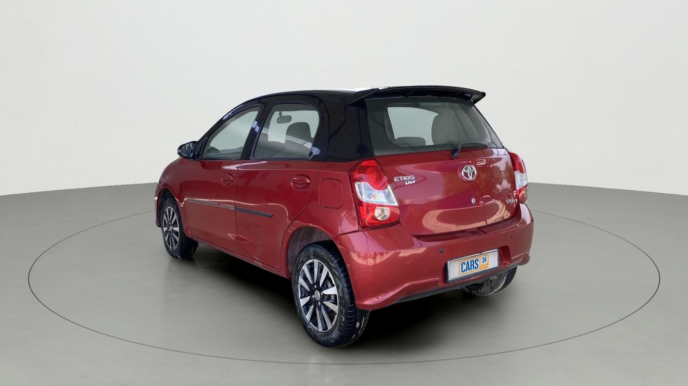 2018 Toyota Etios Liva VXD, Diesel, Manual, 90,821 km, Left Back Diagonal