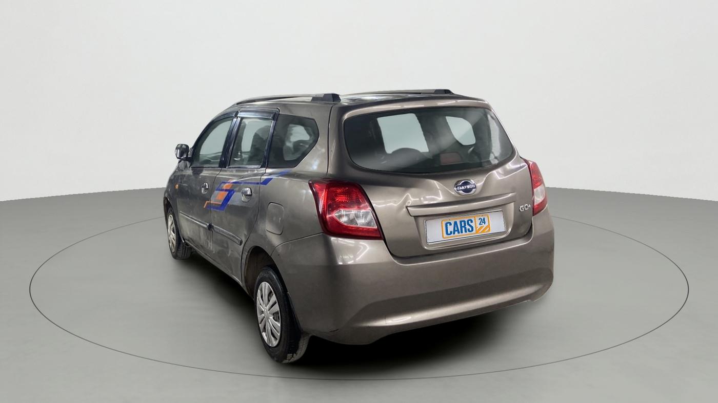 2015 Datsun Go Plus T, Petrol, Manual, 31,548 km, Left Back Diagonal