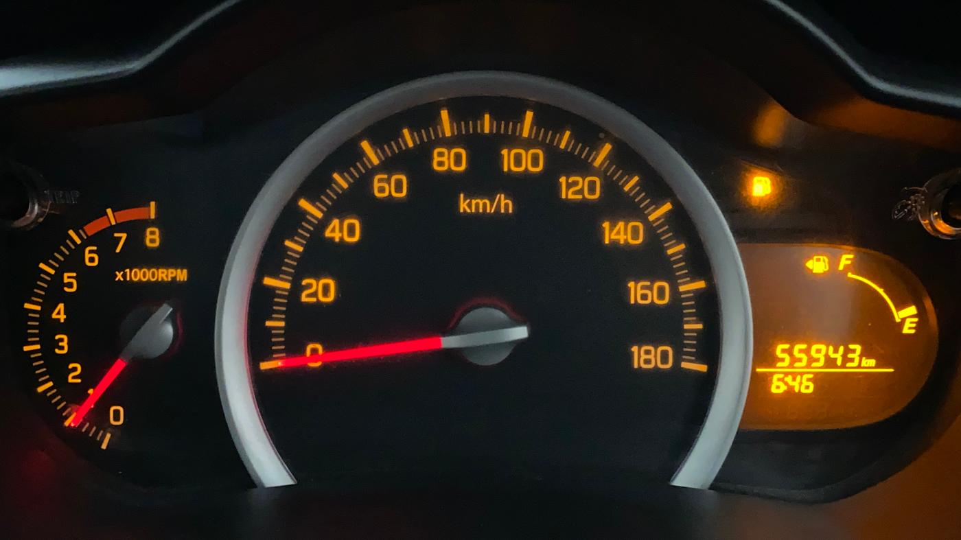 2017 Maruti Celerio ZXI, Petrol, Manual, 55,943 km, Odometer Image