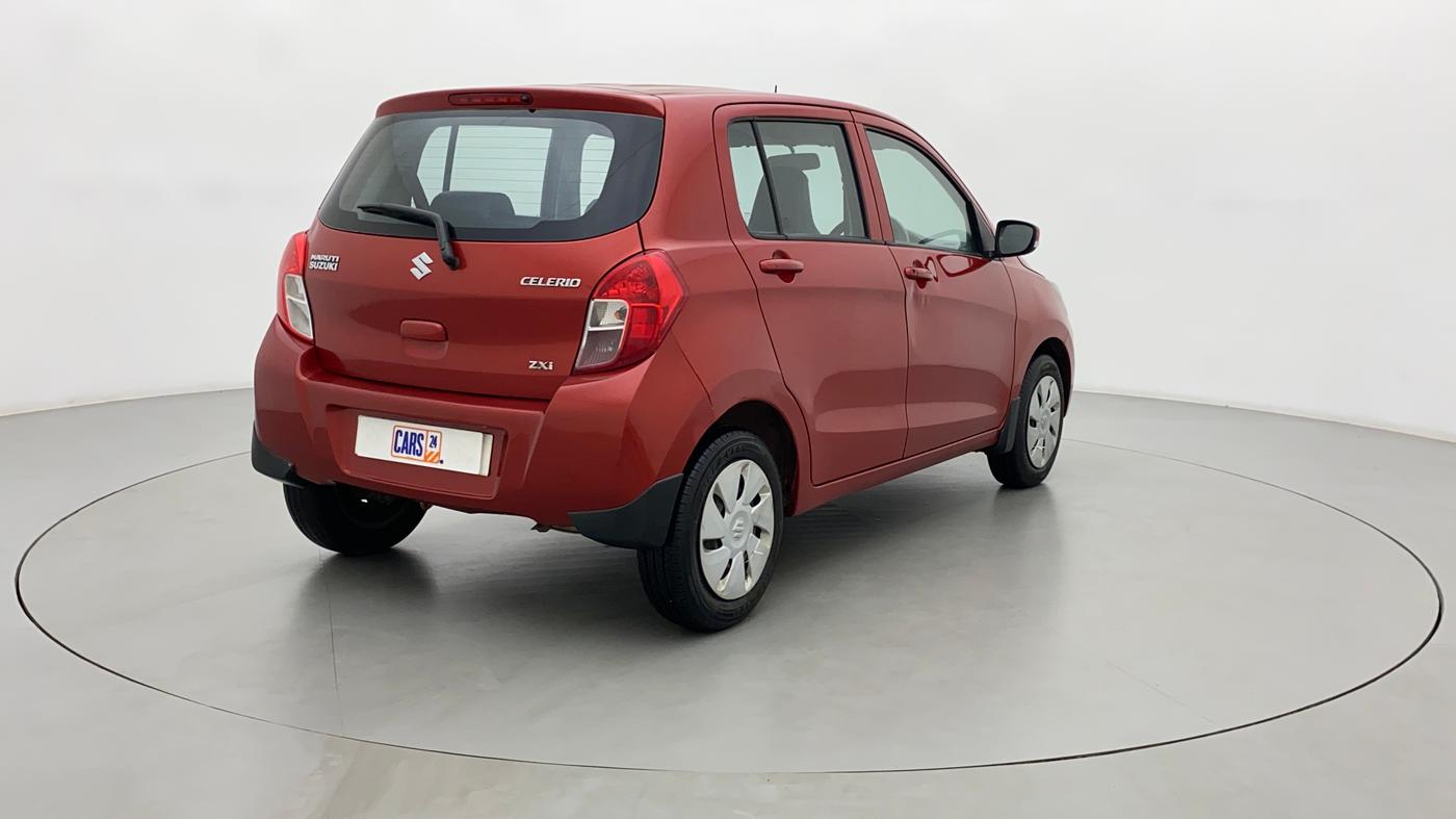 2017 Maruti Celerio ZXI, Petrol, Manual, 55,943 km, Right Back Diagonal