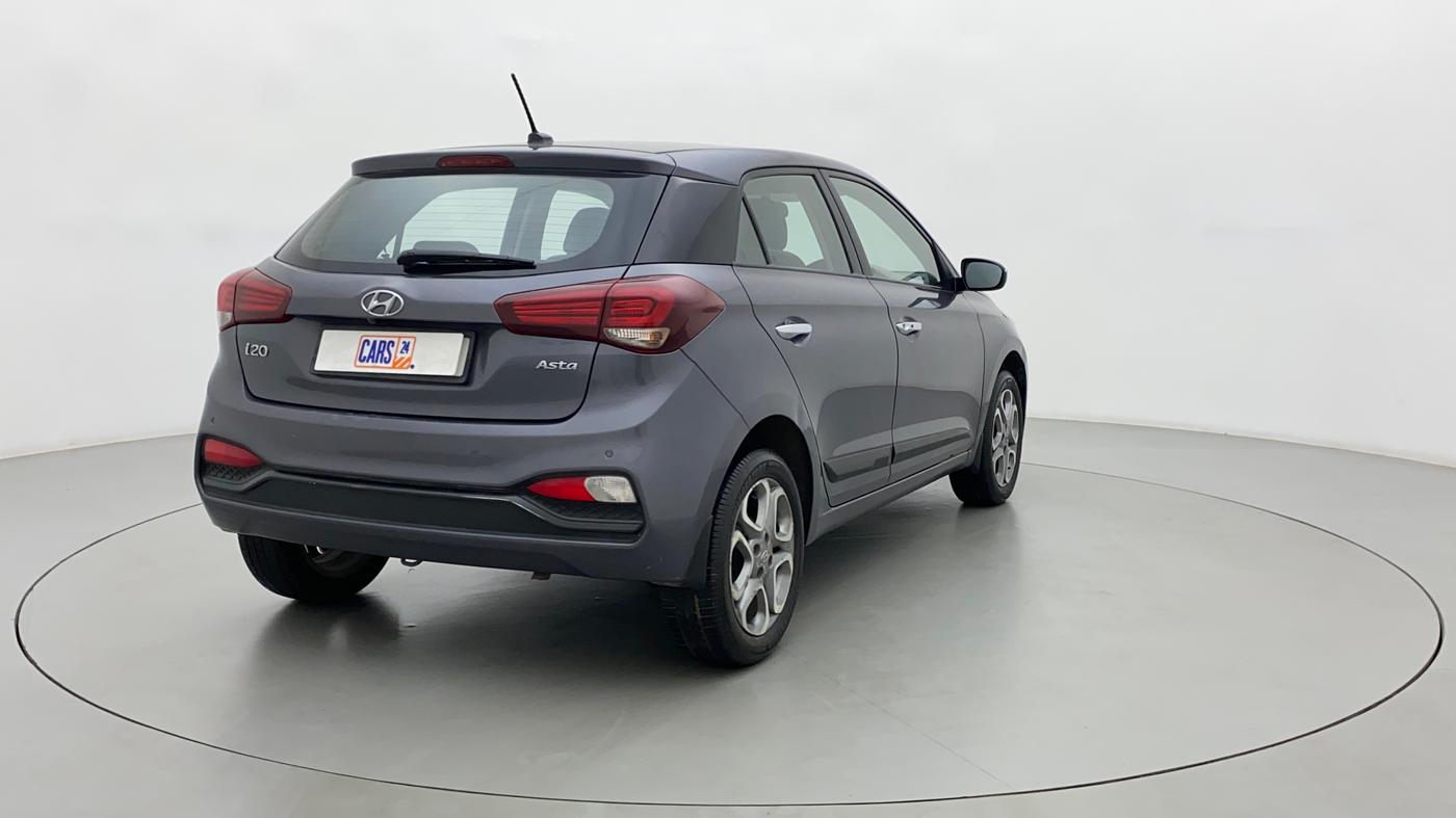 2018 Hyundai Elite i20 ASTA 1.2 (O), Petrol, Manual, 56,415 km, Right Back Diagonal