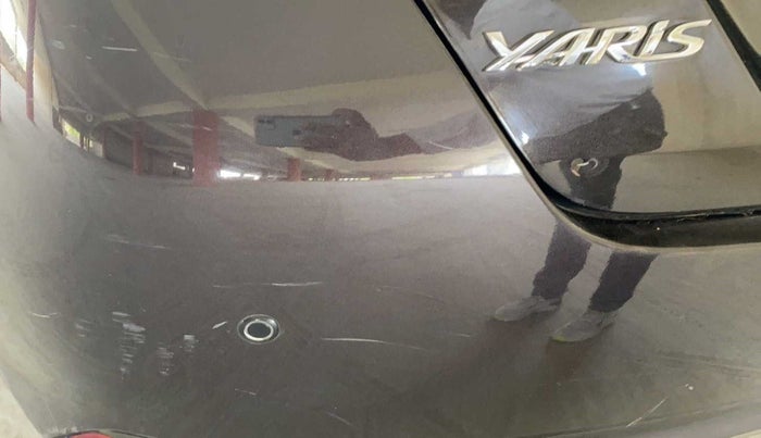 2018 Toyota YARIS J MT, Petrol, Manual, 24,173 km, Rear bumper - Minor scratches