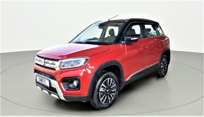2021 Maruti Vitara Brezza ZXI PLUS DUAL TONE, Petrol, Manual, 1,196 km, Left Front Diagonal