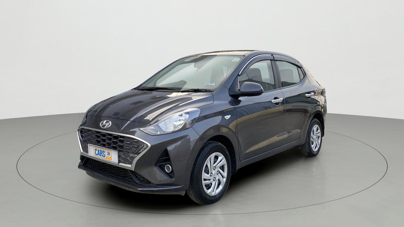 2021 Hyundai AURA S 1.2, Petrol, Manual, 15,327 km, Left Front Diagonal