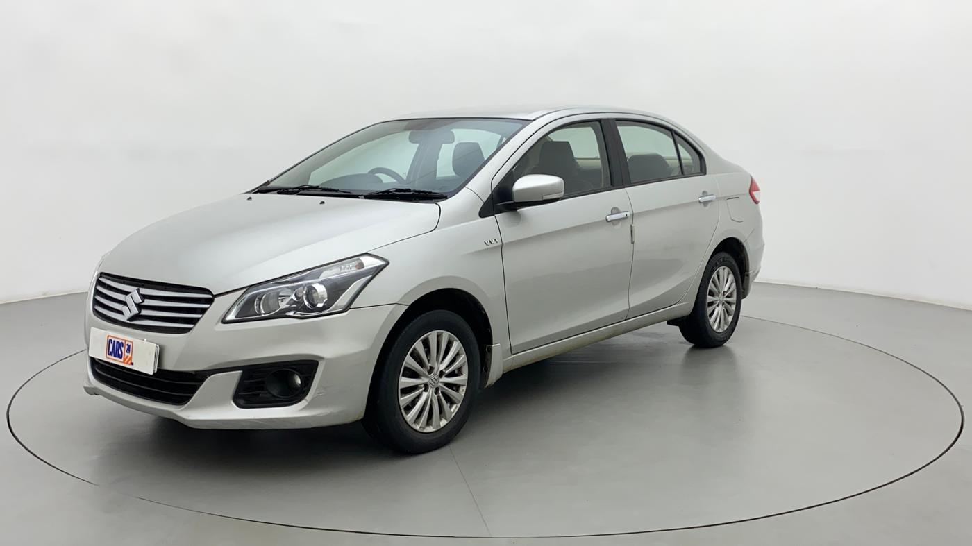 2017 Maruti Ciaz ZXI AT, Petrol, Automatic, 58,936 km, Left Front Diagonal