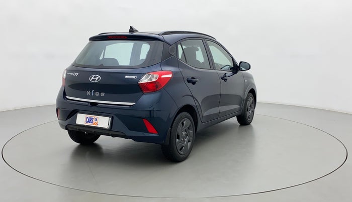 2022 Hyundai GRAND I10 NIOS MAGNA CORPORATE EDITION AMT 1.2 KAPPA VTVT, Petrol, Automatic, 7,013 km, Right Back Diagonal