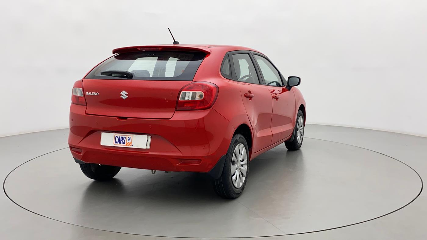 2016 Maruti Baleno DELTA PETROL 1.2, Petrol, Manual, 37,529 km, Right Back Diagonal