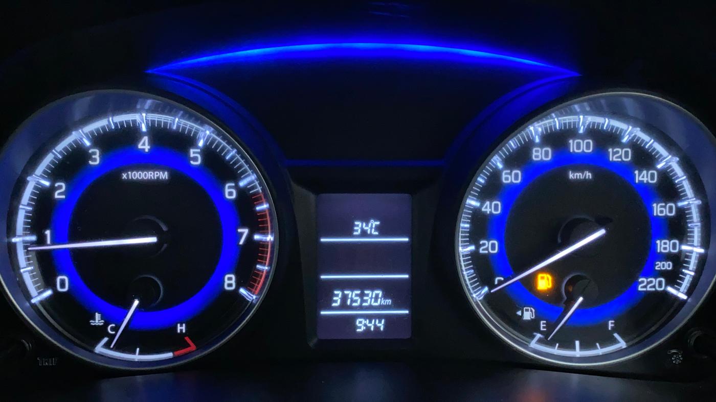 2016 Maruti Baleno DELTA PETROL 1.2, Petrol, Manual, 37,529 km, Odometer Image